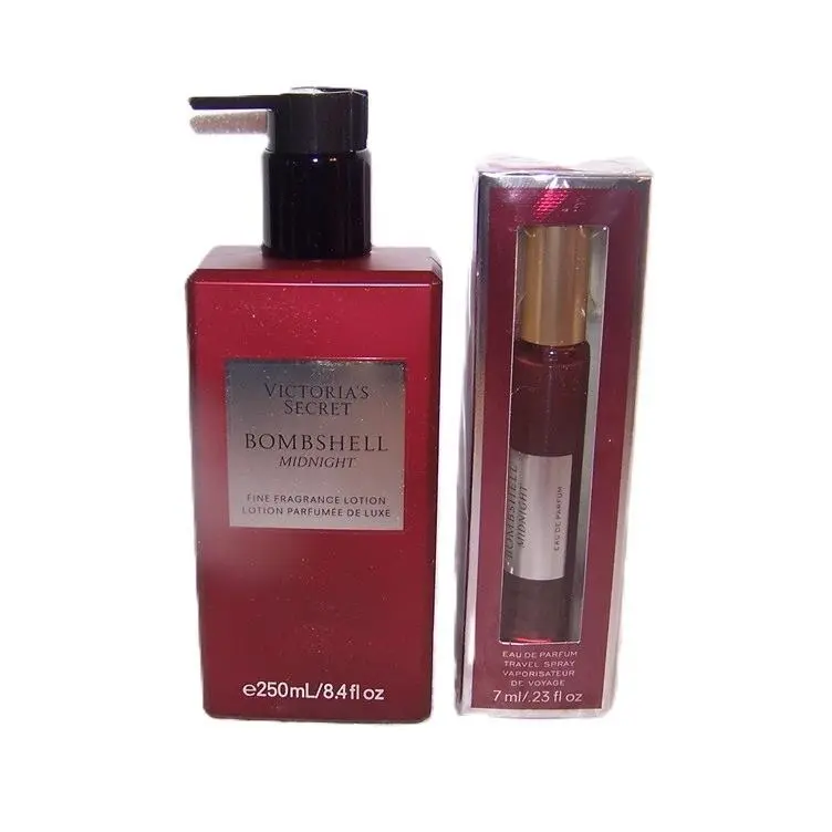 Bombshell Midnight Eau De Parfum Body Lotion Victoria`s Secret 2 Piece Set by Victoria's Secret