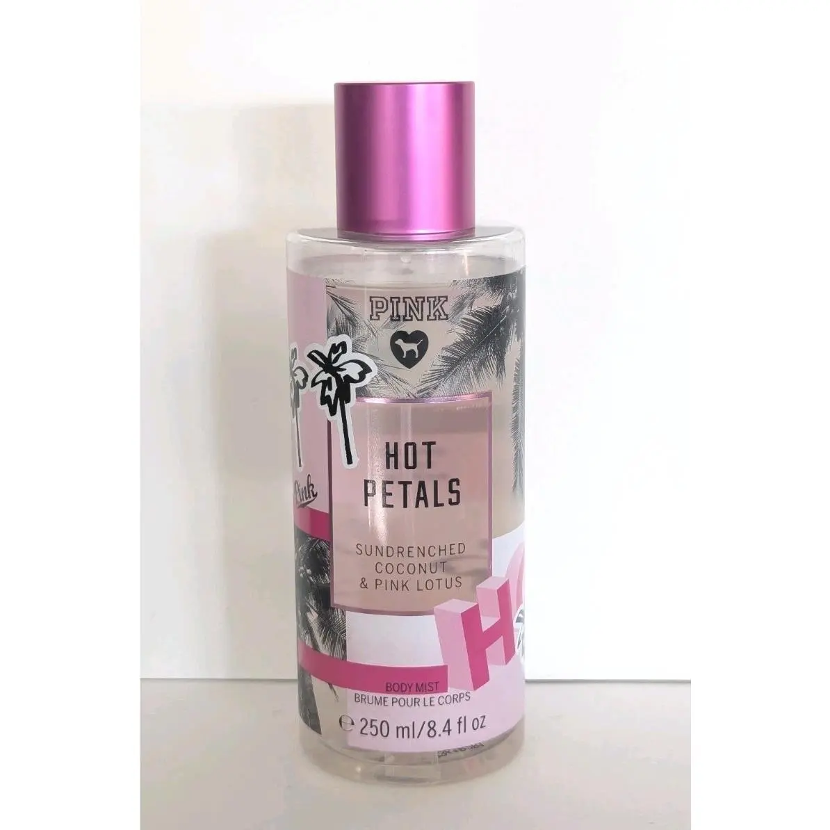 Pink by Victoria`s Secret Hot Petals Limited Edition Fragrance Mist 8.4 oz