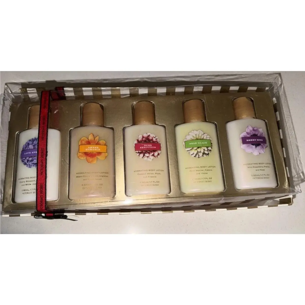 Vintage Victorias Secret Love Gift Set 5 Piece Hydrating Body Lotion W/box by Victoria's Secret
