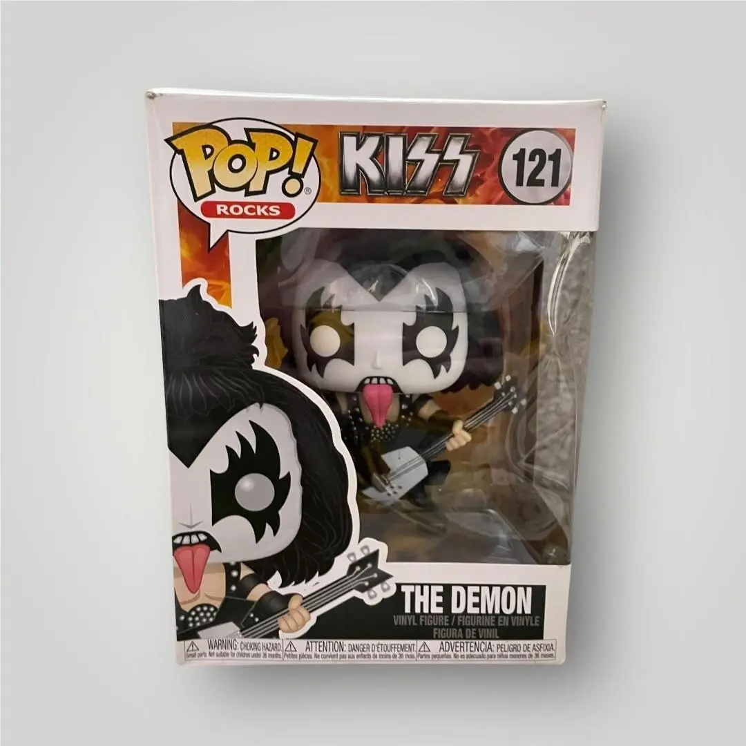 Funko Pop Rocks Kiss The Demon Gene Simmons 121 Vinyl Figure Hard Metal Rock