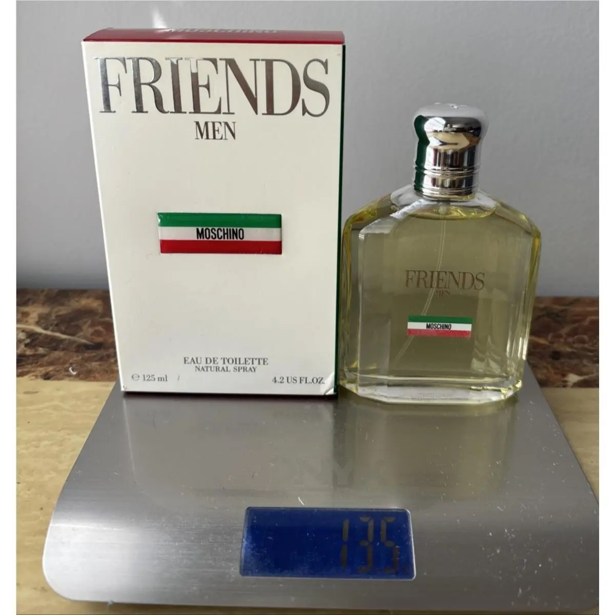 Friends Men  4.2 oz / 125 ml Edt Spray Vintage by Moschino