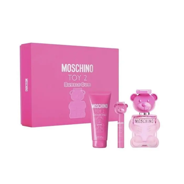 Perfect For The Holidays Love Moschino Toy 2 Bubble Gum Perfume 3 Piece Gift Set