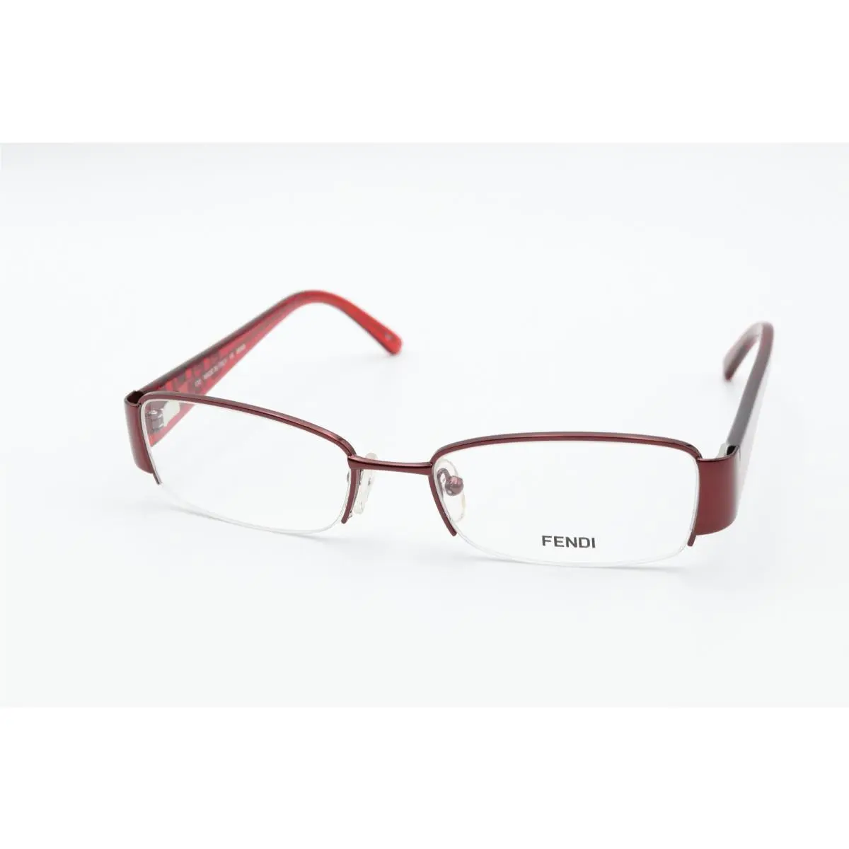 F894 617 Burgundy Red 51-17-130 Frames Flex Hinges W/case Q6 by Fendi