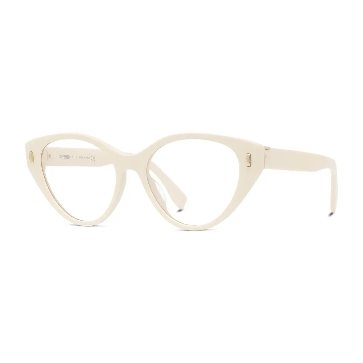 FE50020I Eyeglasses Eye Glasses 025 Ivory 53mm Women by Fendi