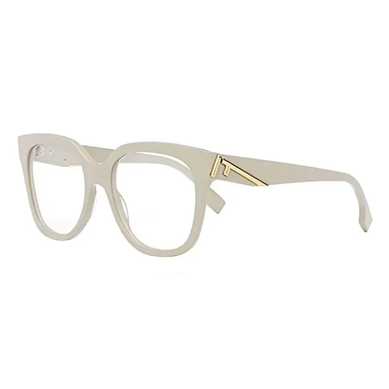 FE50064F Eyeglasses Eye Glasses 025 Pale Silver 57mm Women by Fendi