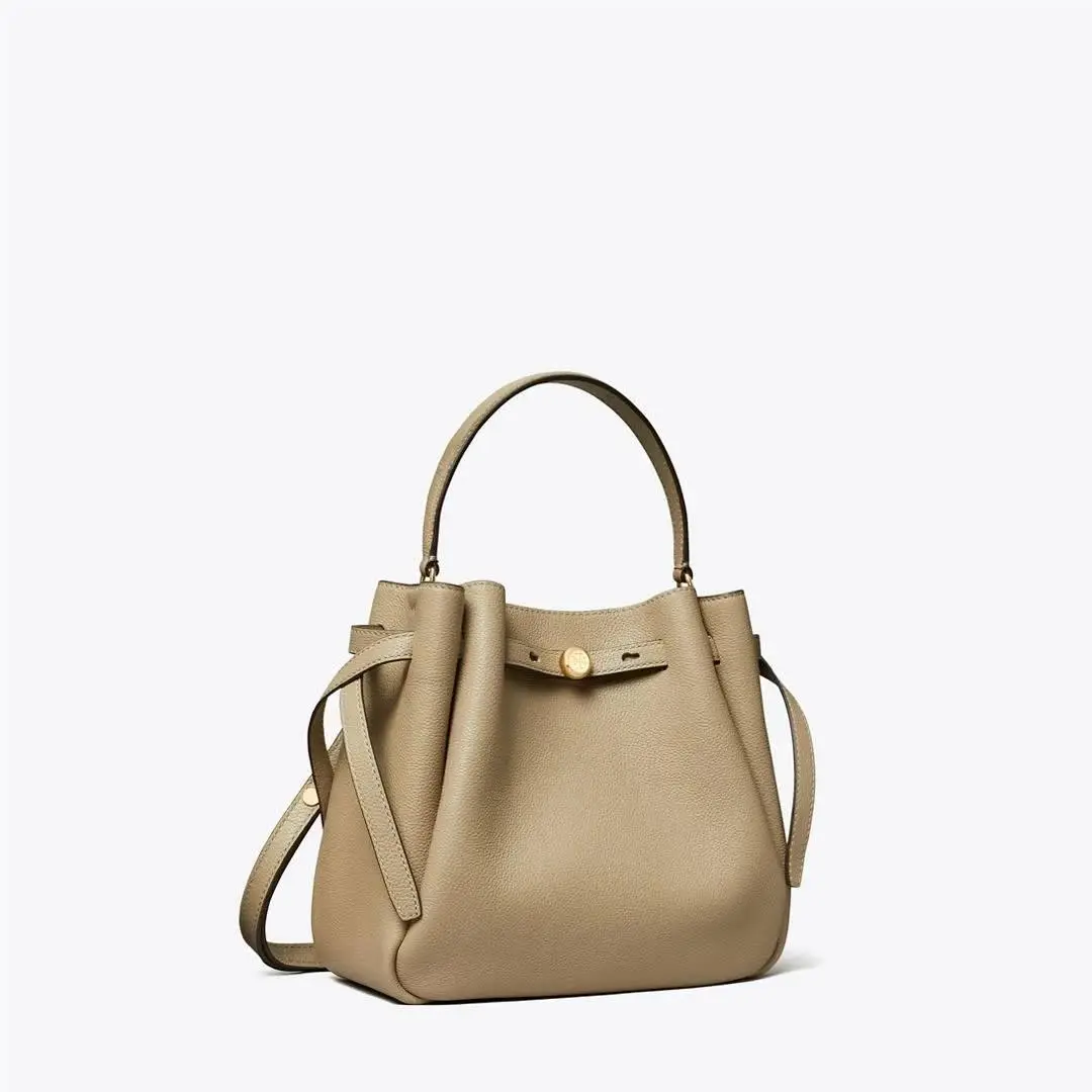 Romy Bucket Bag - Soft Cement by Tory Burch