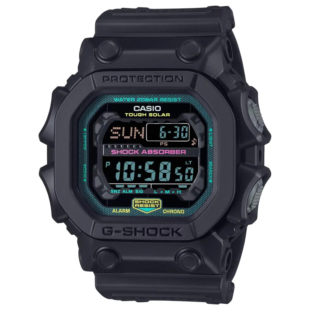 G-shock GX-56MF-1 King Black Solar Digital Watch by Casio