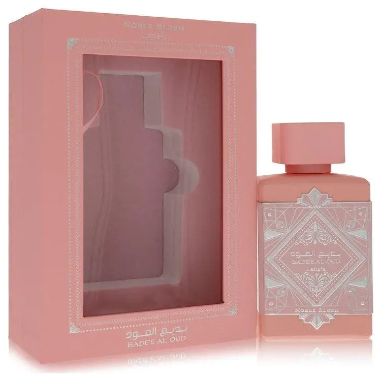 Badee Al Oud Noble Blush  Eau De Parfum Spray 3.4 oz For Women by Lattafa
