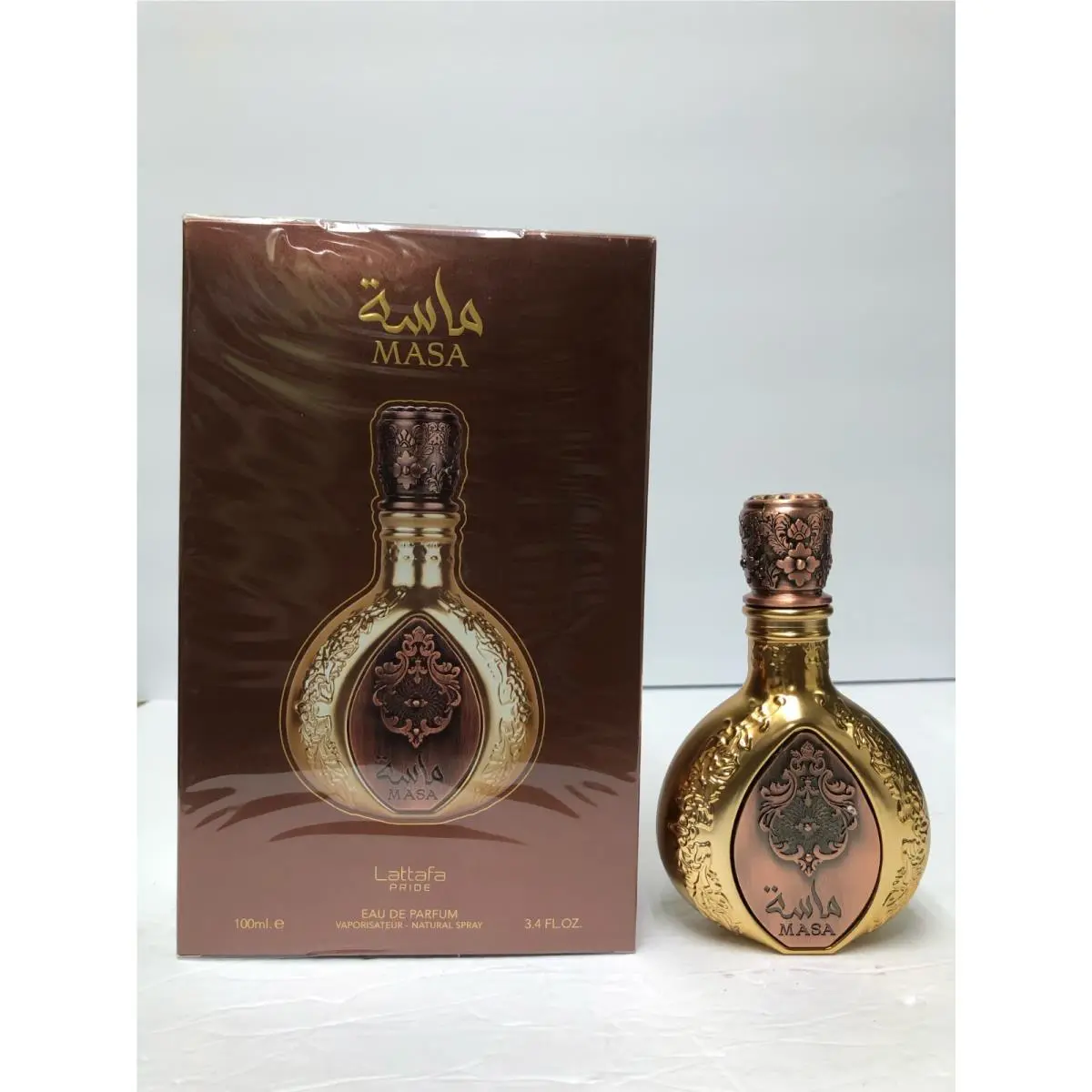 Masa  Pride Unisex Eau de Parfum Spray 100ml e 3.4 Fl.oz by Lattafa