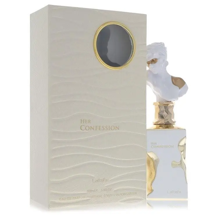 Her Confession  Eau De Parfum Spray 3.4 oz For Women by Lattafa