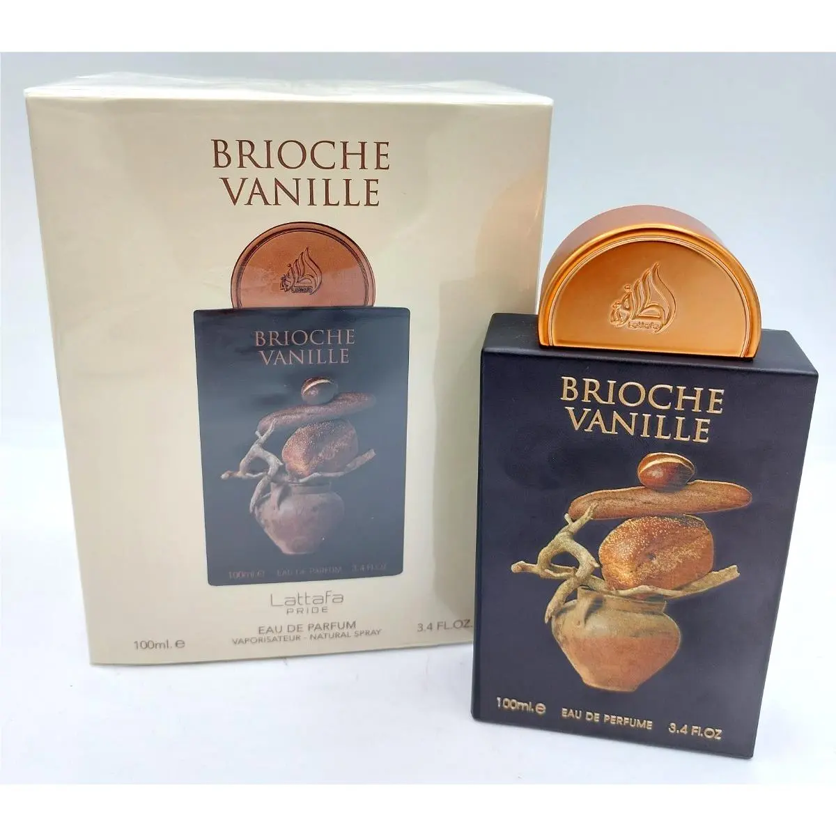 Unisex Pride Brioche Vanille Edp Spray 3.4 oz Fragrances 6290360592749 by Lattafa