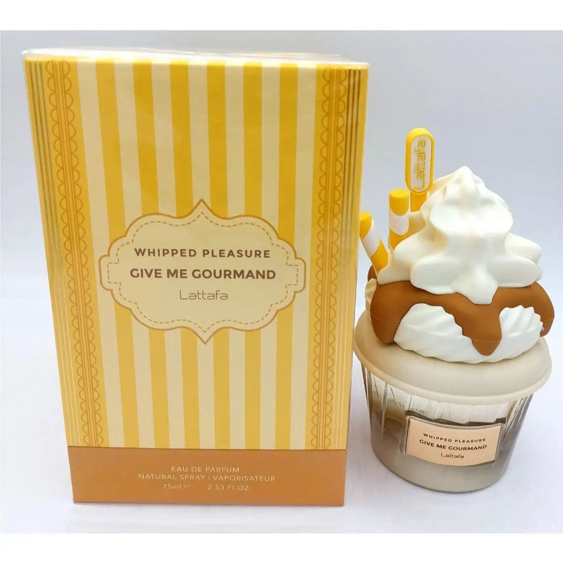 Give Me Gourmand Whipped Pleasure Eau de Parfum Spray 75ml 2.5 oz  by Lattafa
