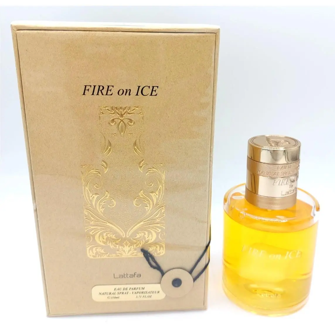 Fire On Ice By  Eau De Parfum Spray Perfume For Unisex 4.05 Oz 120ml by Lattafa