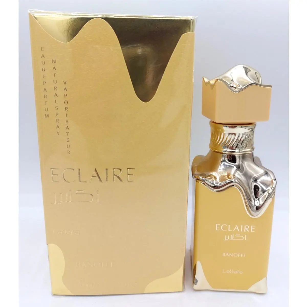 Eclaire Banoffi  Edp Spray Unisex 3.4oz Box by Lattafa