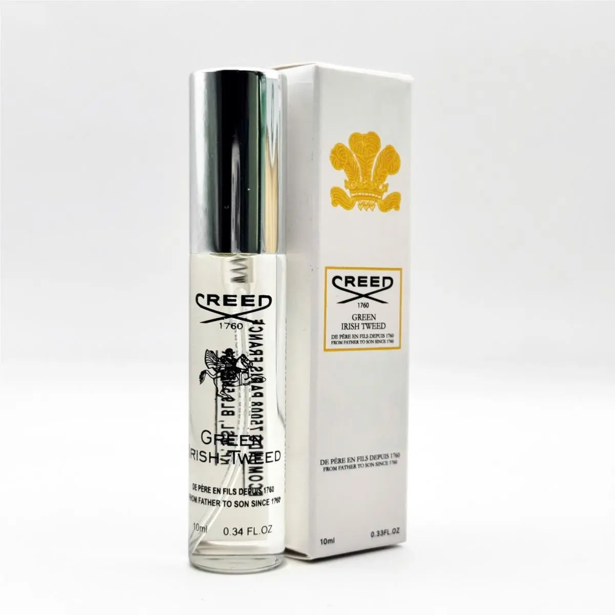 Green Irish Tweed Men’s Cologne BY Creed Edp Sample Spray 10ML / 0.34OZ