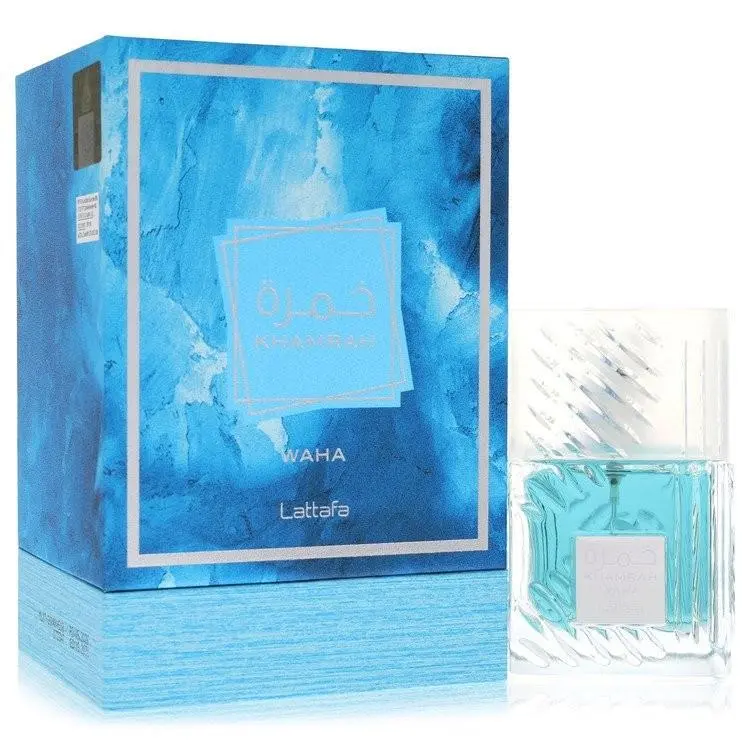 Khamrah Waha  Eau De Parfum Spray Unisex 3.4 oz For Women by Lattafa