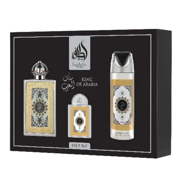 Pride King Of Arabia 3 Piece Gift Set ⭐⭐ by Lattafa
