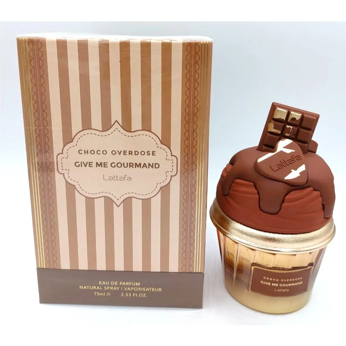 Choco Overdose Give Me Gourmand Collection - 75ml Spray by Lattafa