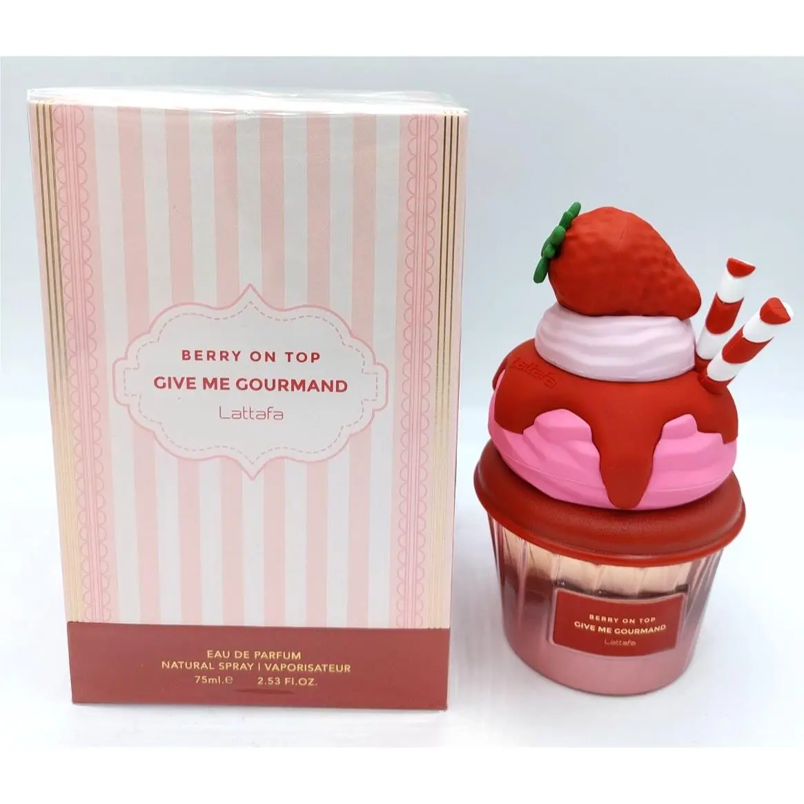 Berry On Top Give Me Gourmand Collection - 75 ML by Lattafa