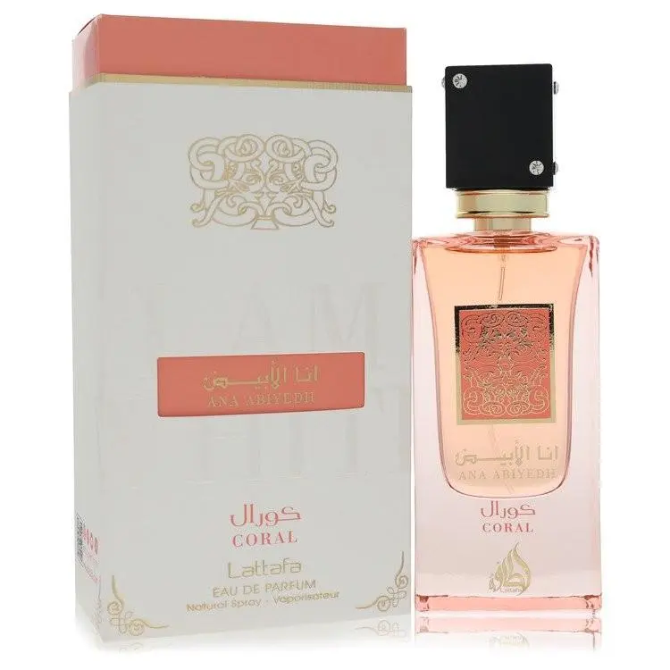 Ana Abiyed Coral  Eau De Parfum Spray Unisex 2 oz For Men by Lattafa