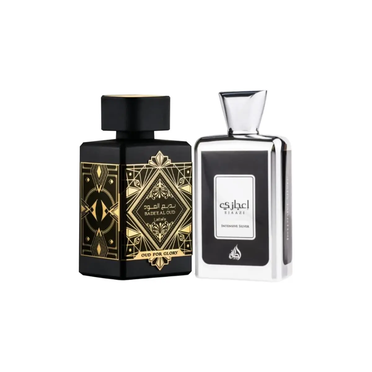 Perfumes For Unisex 2 Piece Eau de Parfum Gift Set Bade`e Al Oud Oud by Lattafa
