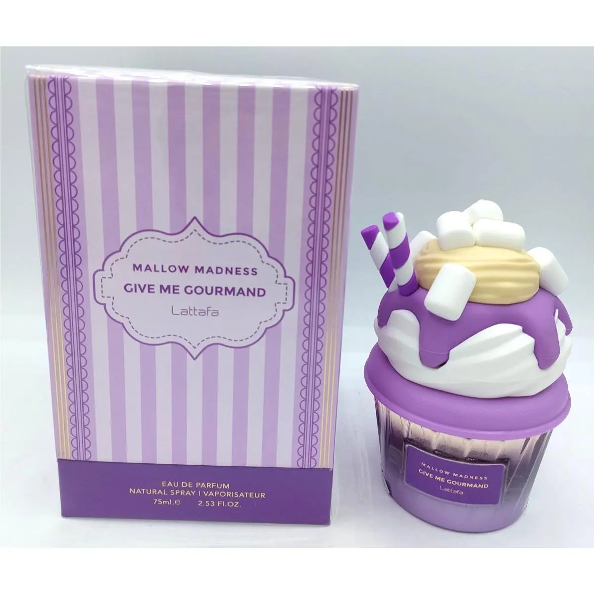 Mallow Madness Give ME Gourmand Edp 3.4FL.OZ by Lattafa