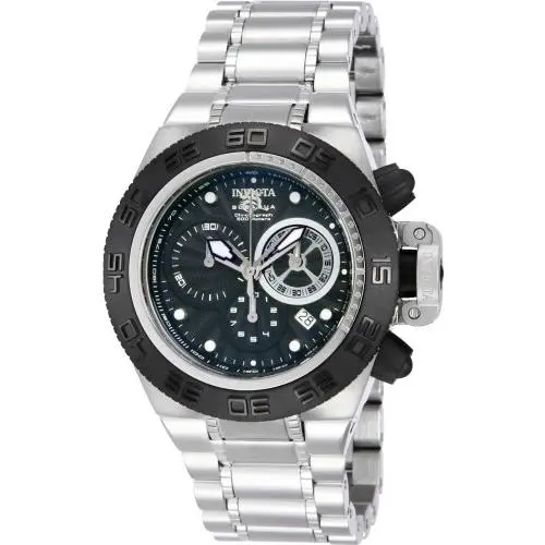 Invica Subaqua Noma IV Boy 45mm Swiss Movt. Steel Bracelet Watch by Invicta