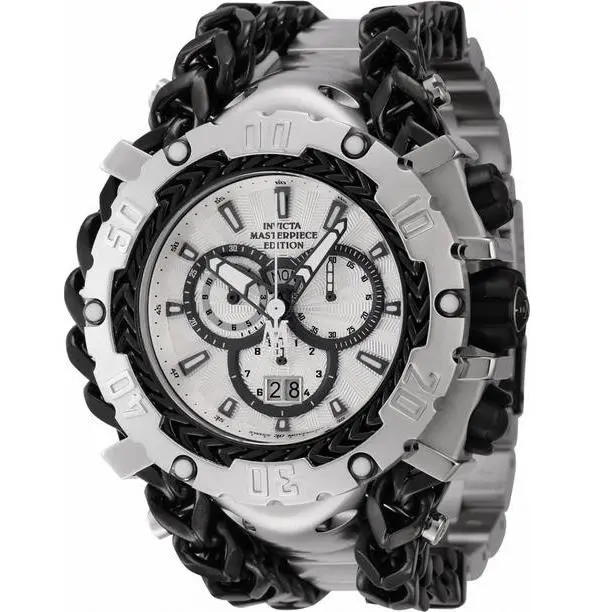 Invicta 44616 Men`s Masterpiece Edition Day/date Swiss Quartz Chronograph Watch