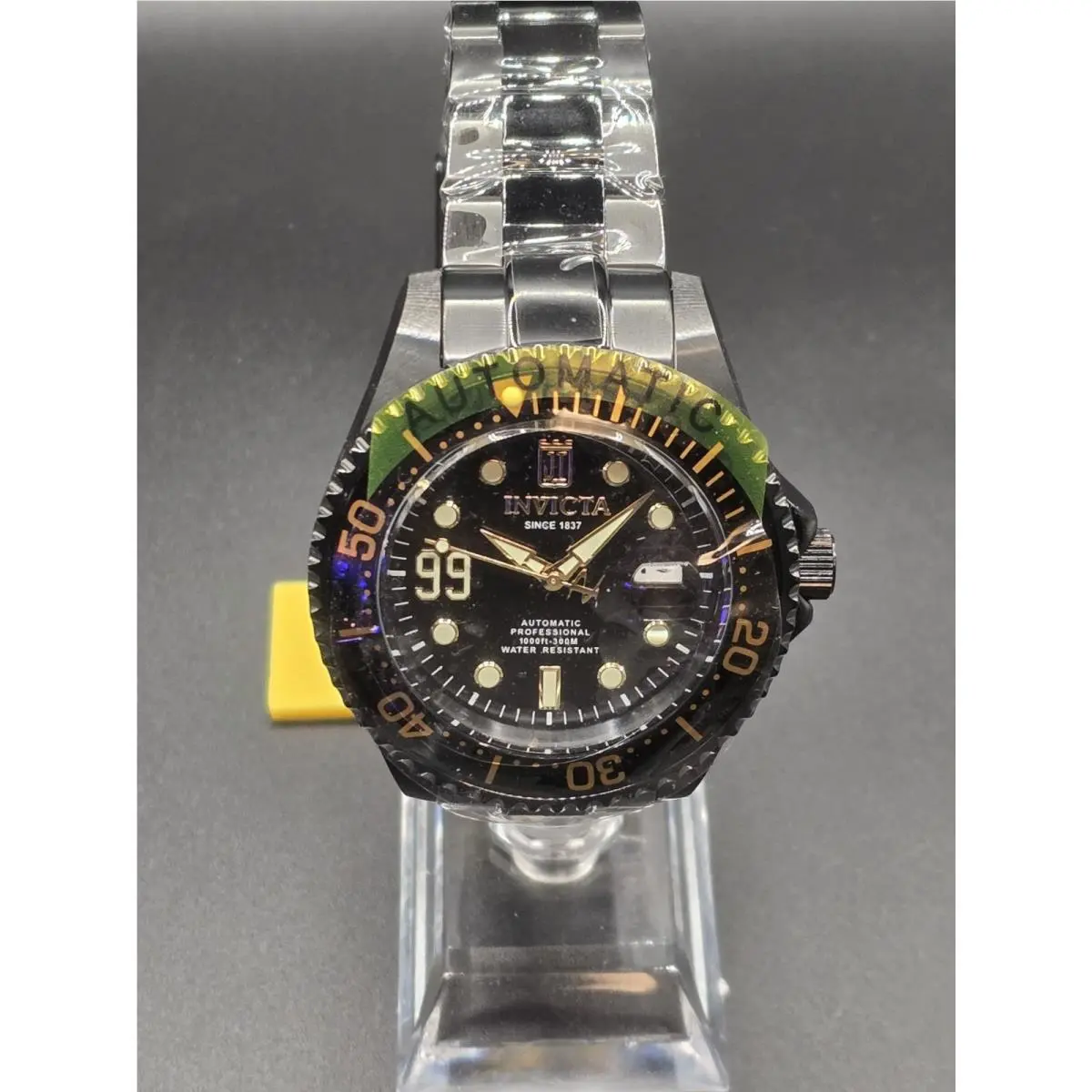 Jason Taylor Nerovia Automatic Black Watch 51311 Limited Edition /99 by Invicta