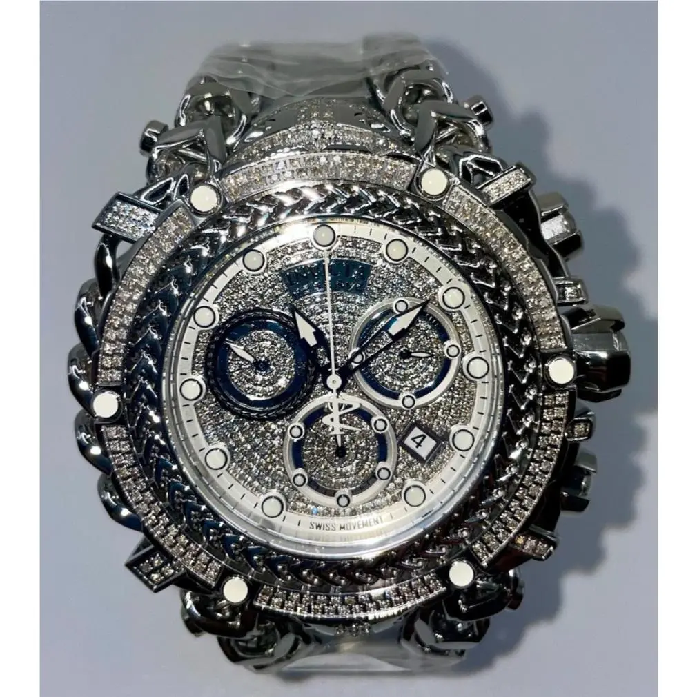 Invicta Reserve Men`s 35057 Gladiator 2.92ctw Diamond Swiss Movement Watch