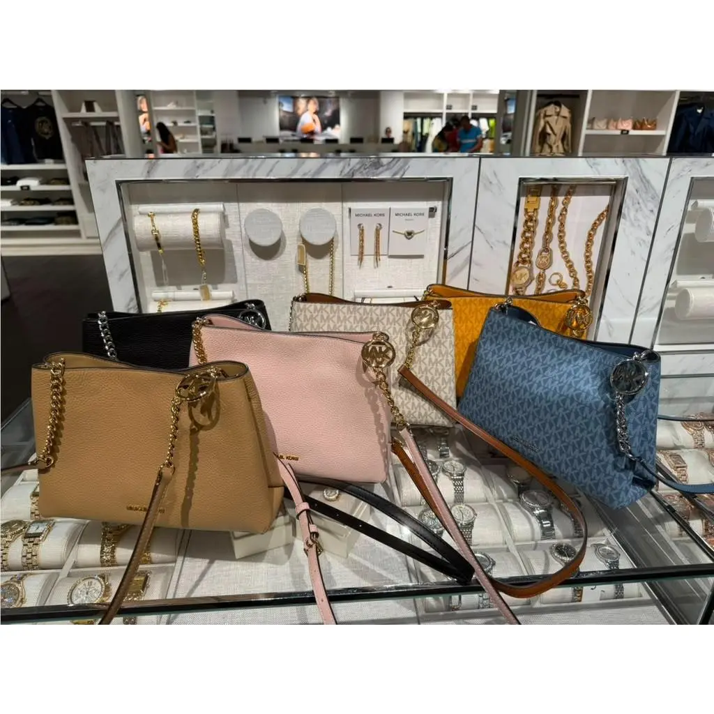 Christina Women Purse Crossbody Bag Leather or Pvc Handbag Shoulder by Michael Kors