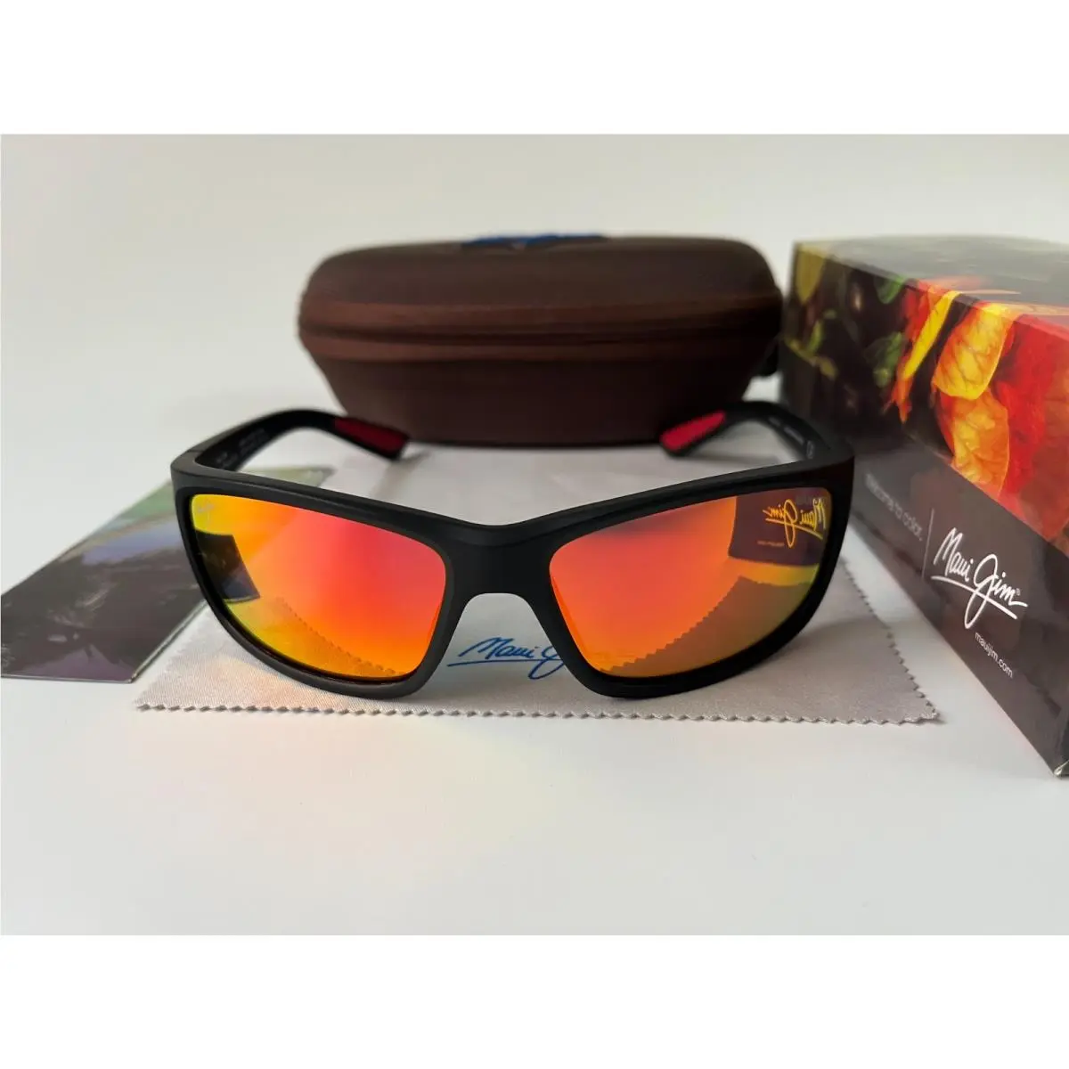 Maui H766 Tortoiseshell Sunglasses Brown Polarized by Maui Jim