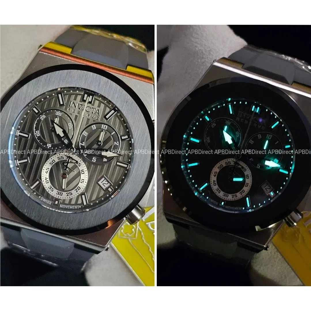 Invicta - Akula Reserve Tux Dial - Swiss Eta G10.212 Chronograph - Mens Watch