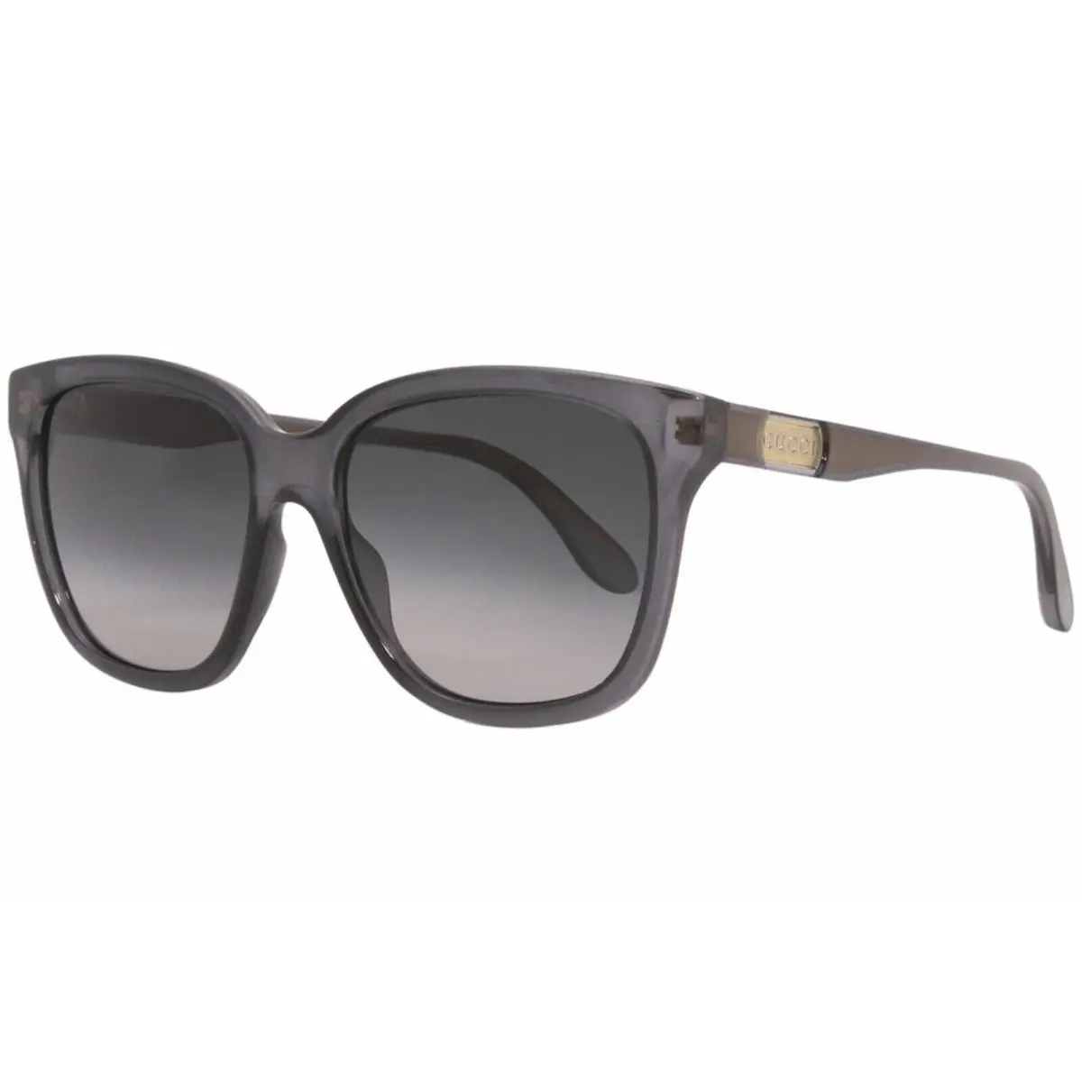GG0790S 001 Sunglasses Women`s Grey/grey Gradient Lenses Square 56mm by Gucci