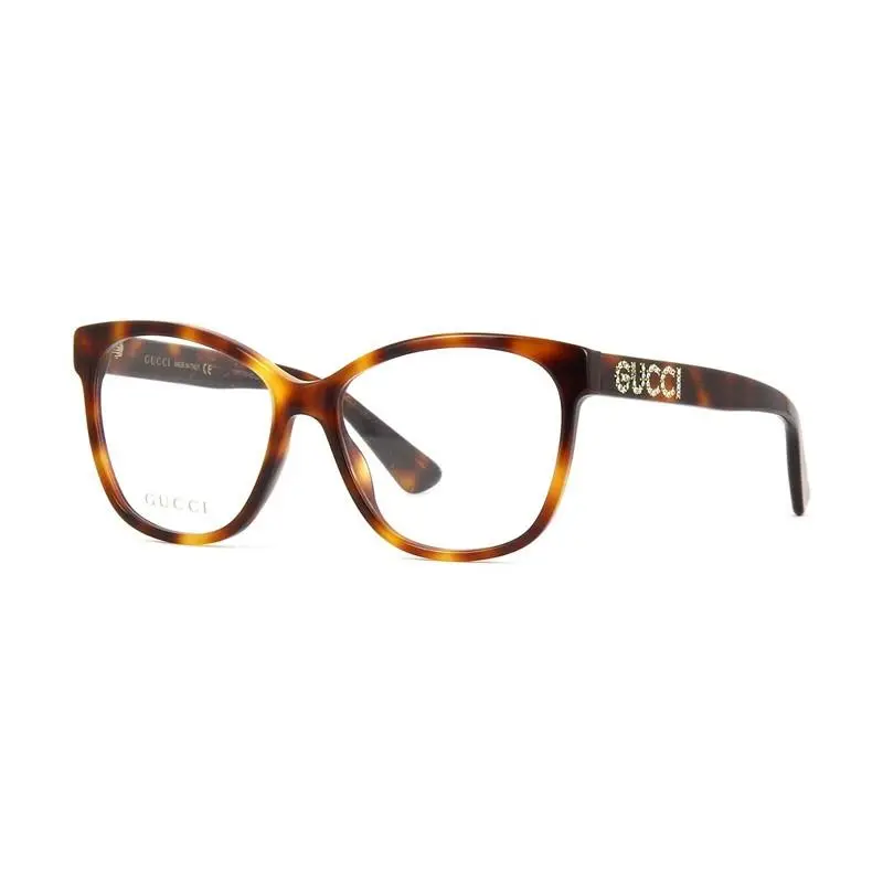 GG0421O Eyeglasses Eye Glasses 002 Havana 55mm Women by Gucci