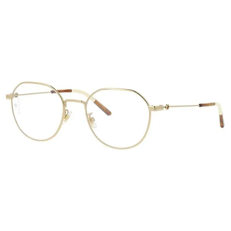 GG0684O Eyeglasses Eye Glasses 001 Shiny Gold 51mm Unisex by Gucci