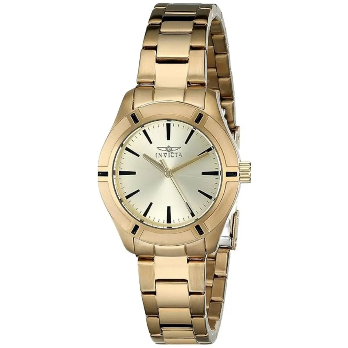 Women`s 18030 Pro Diver Gold-tone Stainless Steel Watch by Invicta