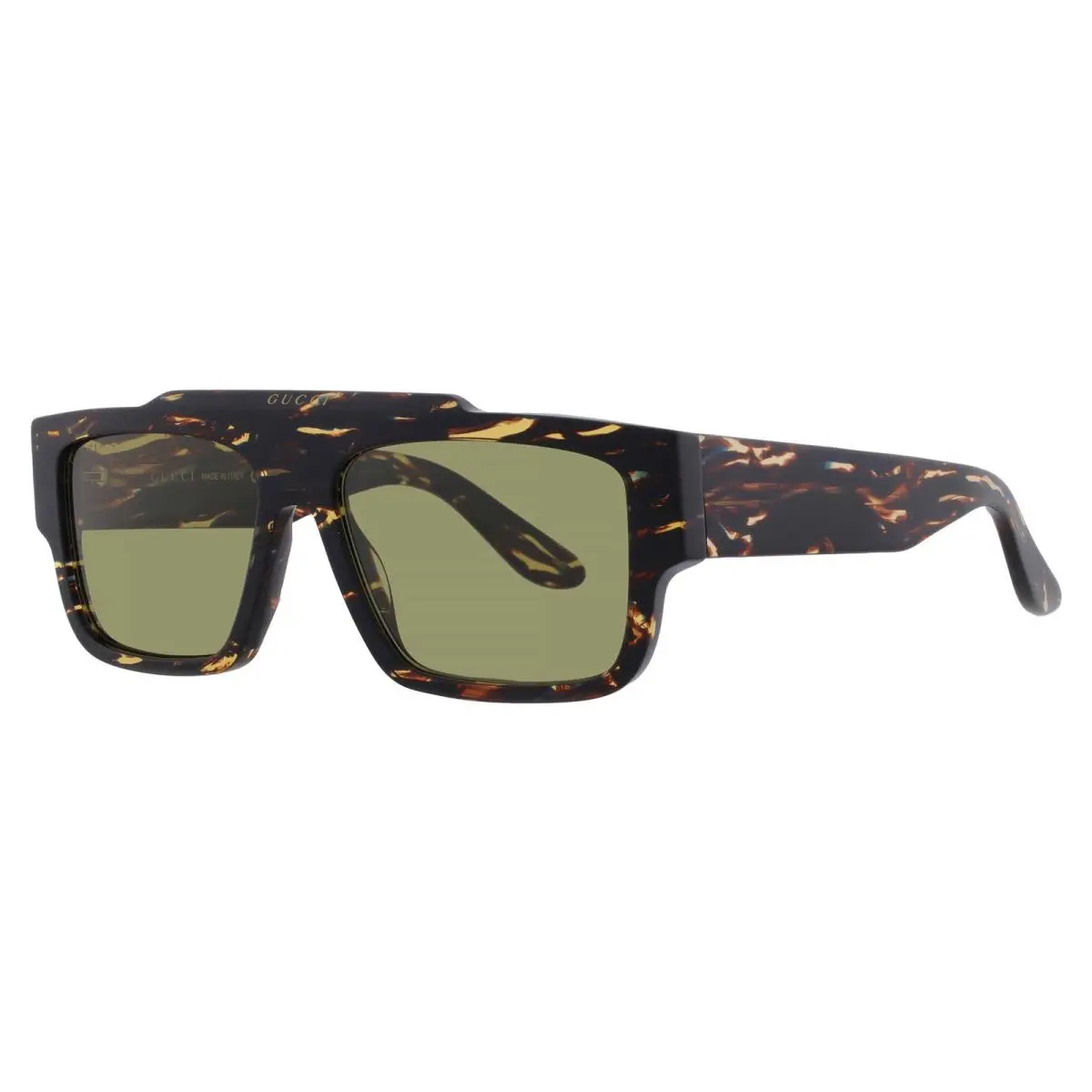 Green Square Men`s Sunglasses GG1460S 002 56 GG1460S 002 56 by Gucci
