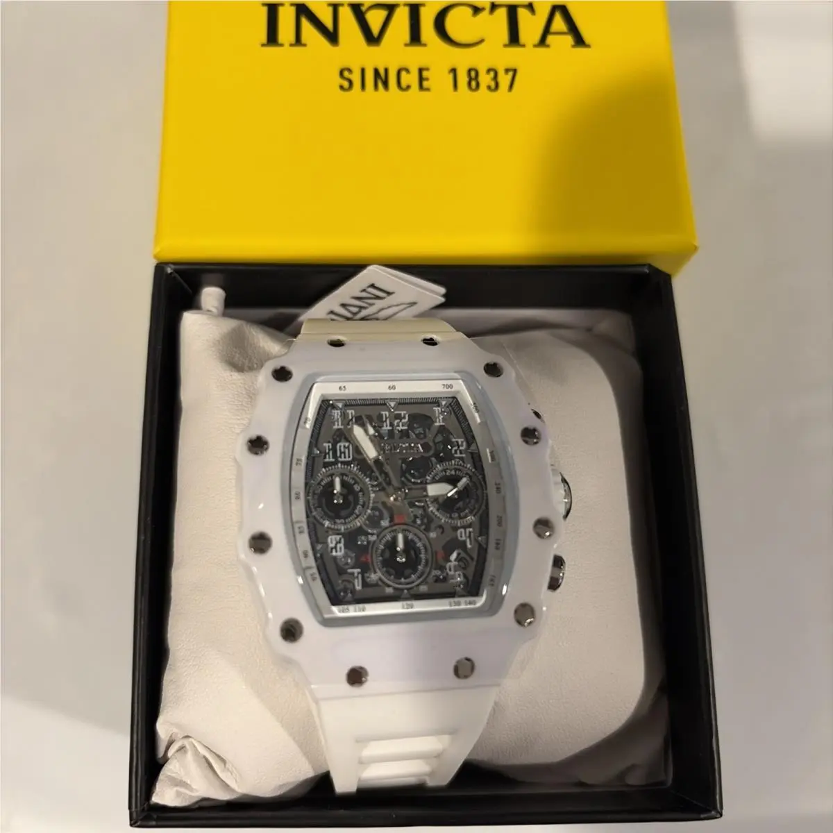 Women`s Racing 39.5mm Quartz Watch IN-69605 by Invicta