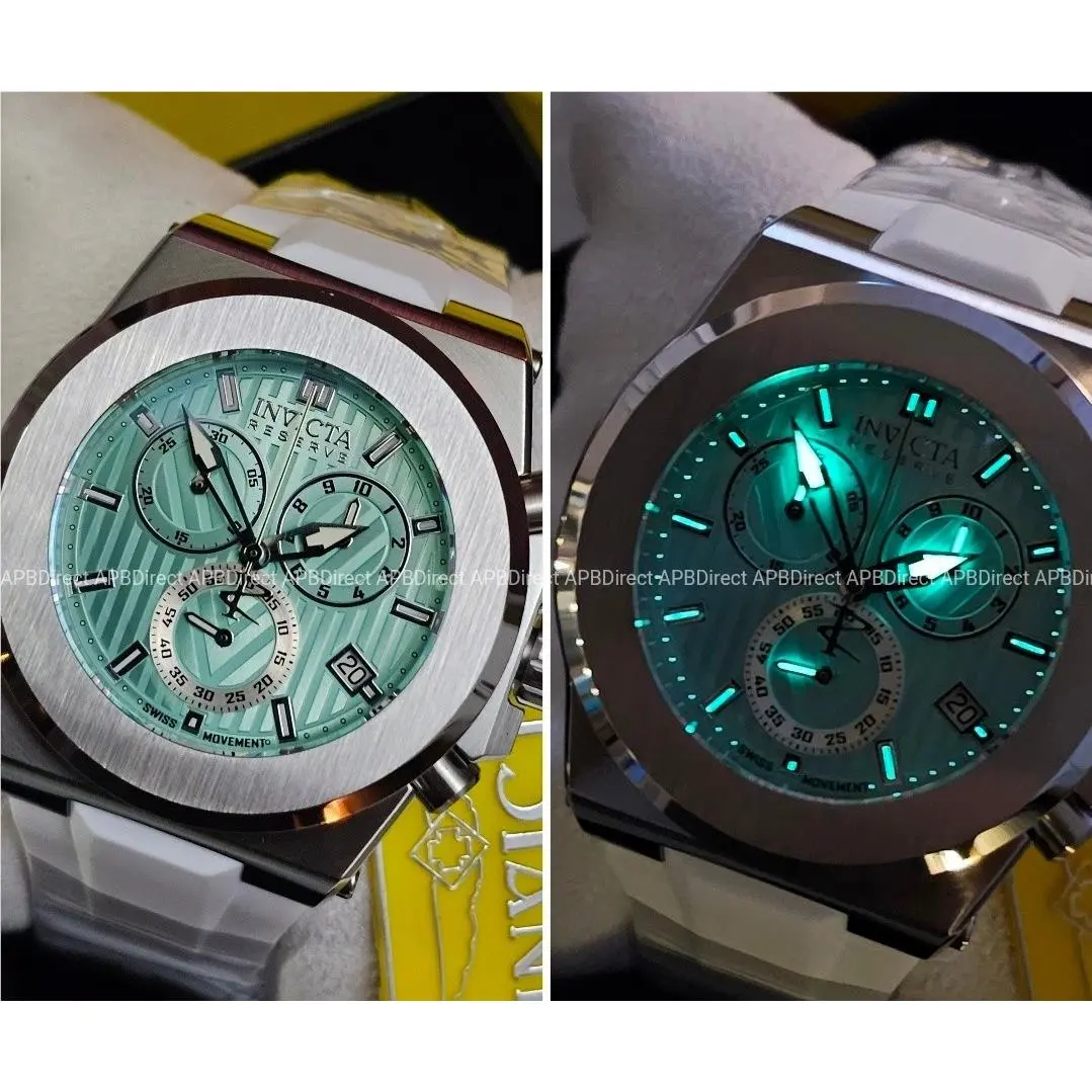 Invicta - Akula Reserve Tux Dial - Swiss Eta G10.212 Chronograph - Mens Watch