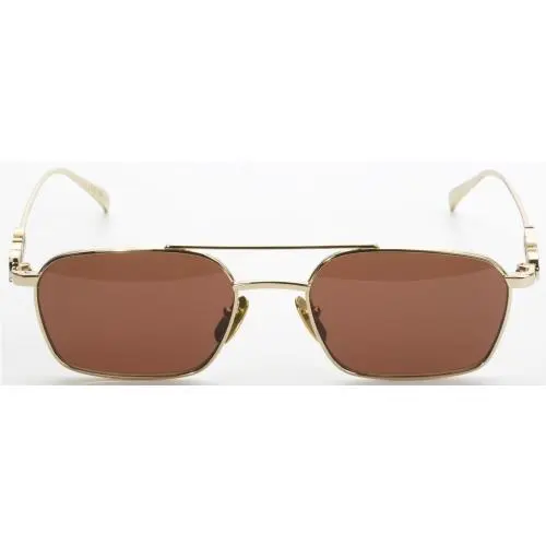 GG1804 003 Gold Squared Sunglasses-women by Gucci