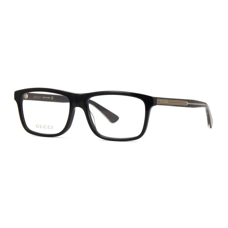GG0384O Eyeglasses Eye Glasses 001 Black 55mm Men by Gucci