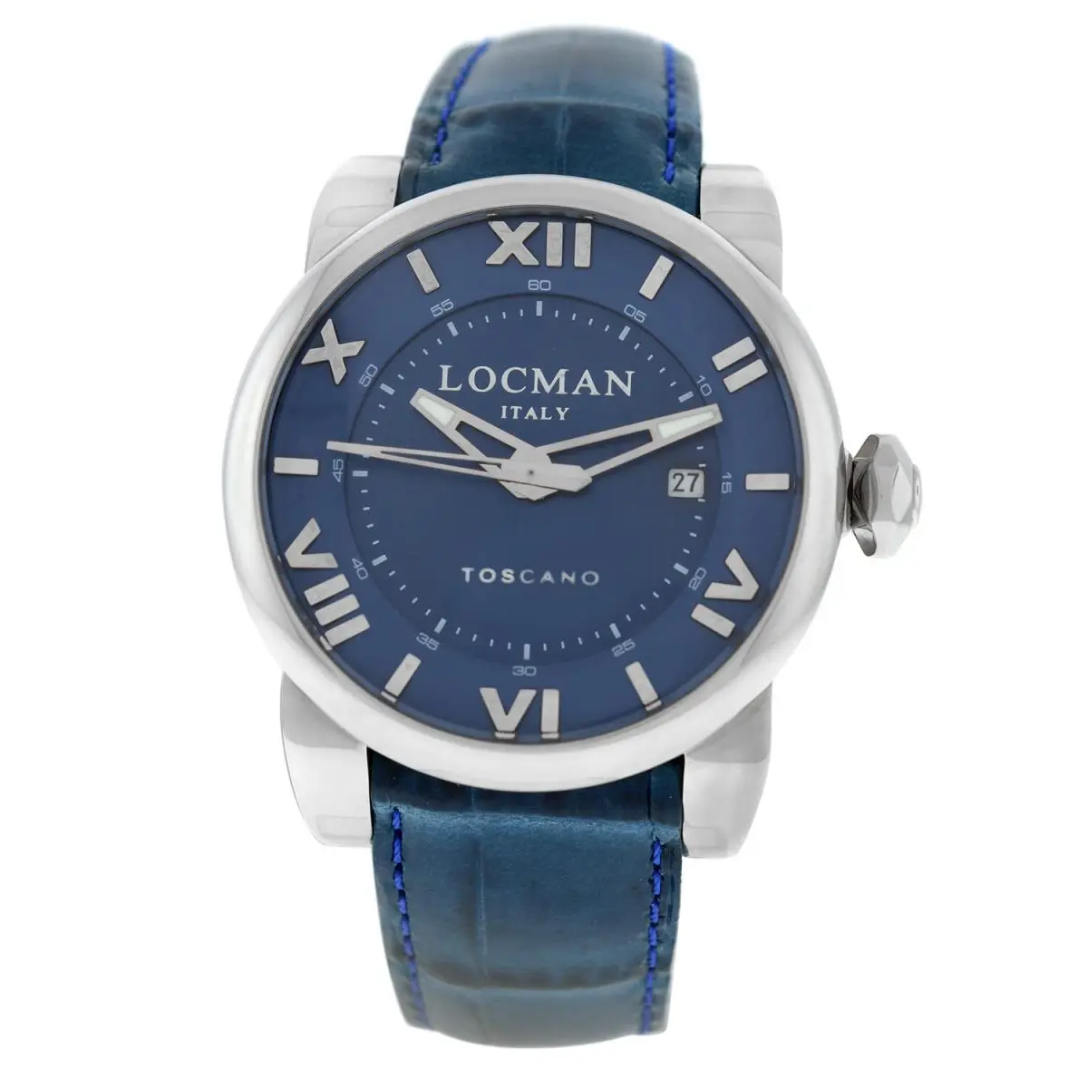 Locman Toscano Men`s Stainless Steel Ref. 590 Automatic 42MM Watch by Locman Italy