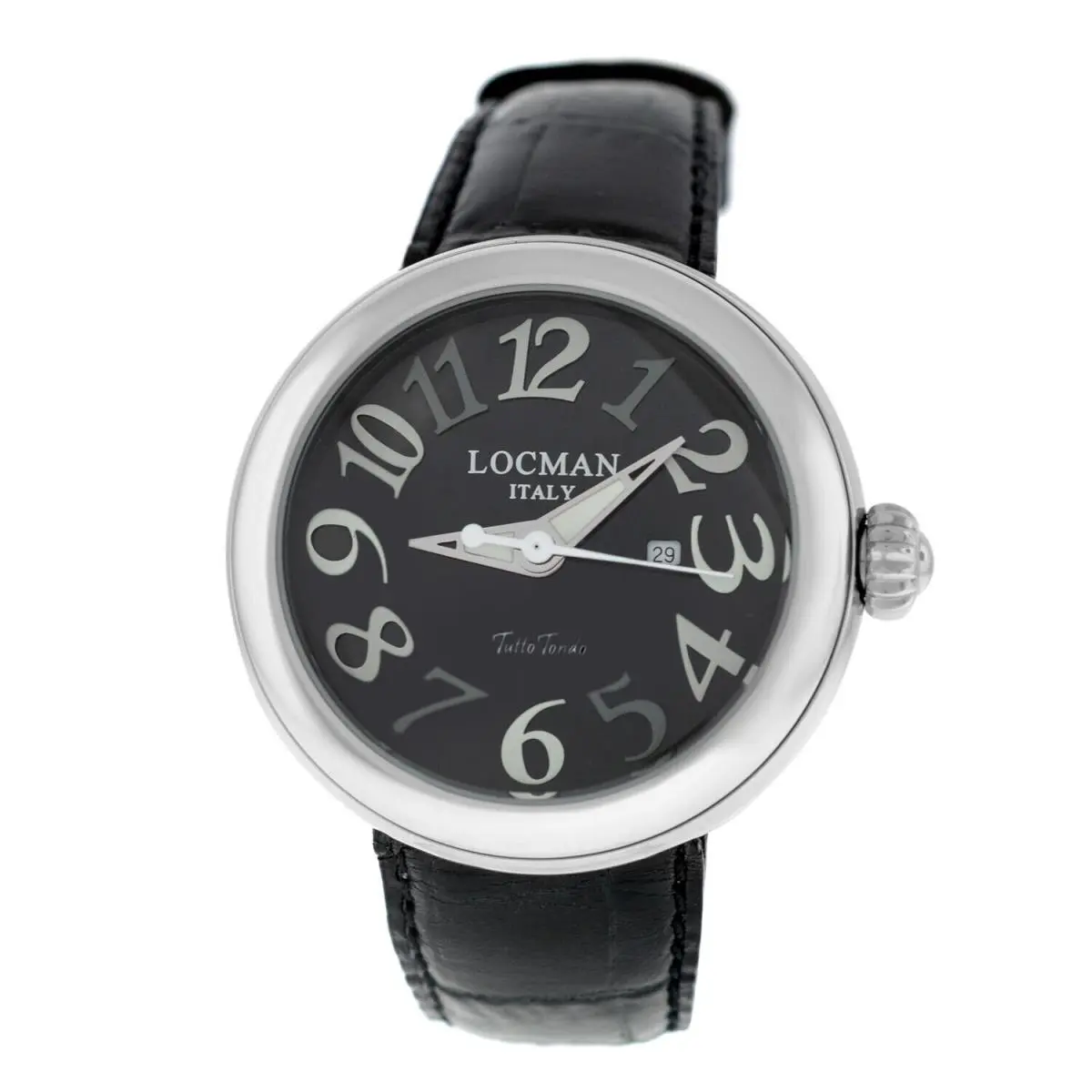Locman Tutto Tondo Unisex Stainless Steel Ref. 360 Quartz 40MM Watch by Locman Italy