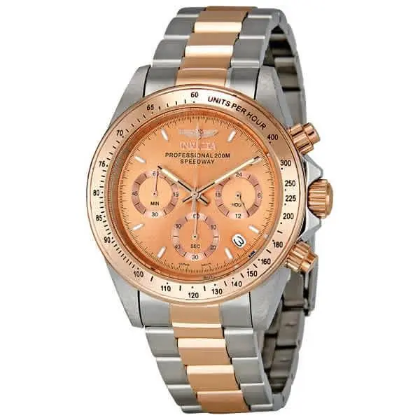 Invicta 6933 Speedway Rose Sunray Dial 40 mm Men`s Watch
