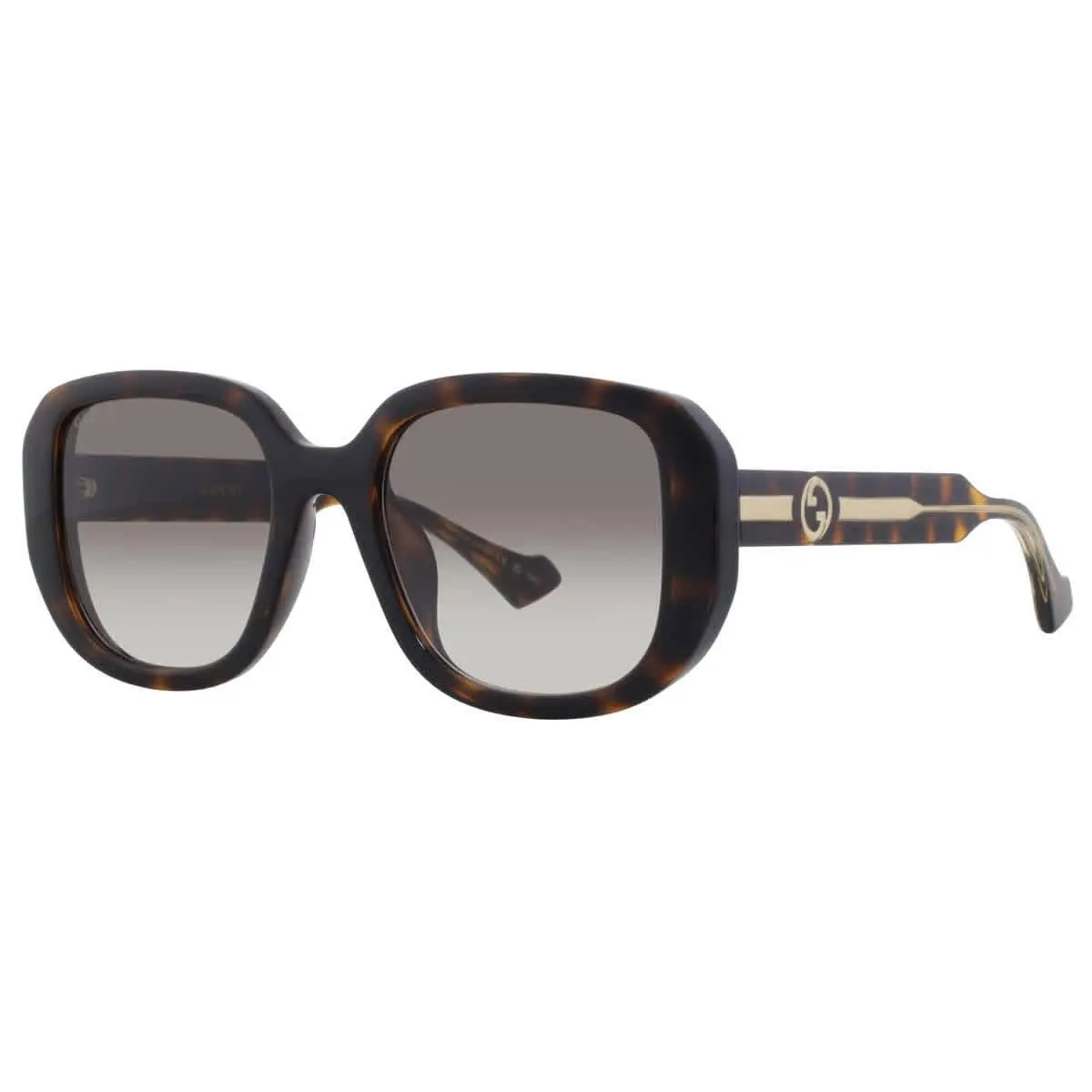 Brown Gradient Square Ladies Sunglasses GG1557SK 002 54 GG1557SK 002 54 by Gucci