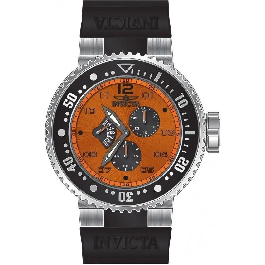 Invicta Pro Diver Multi-function Day Retrograde Men Quartz Watch 49564