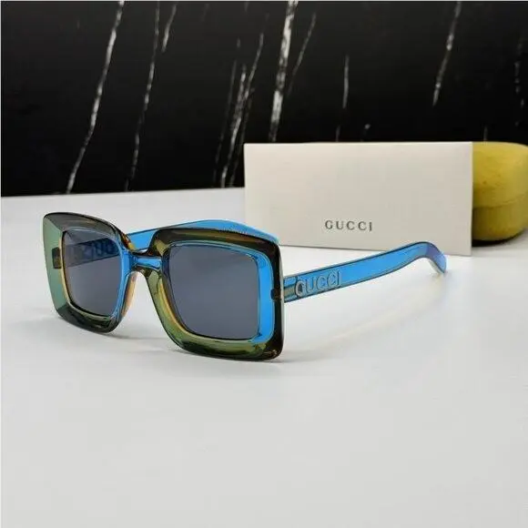 GG1718S 005  Blue Women  Sunglasses by Gucci