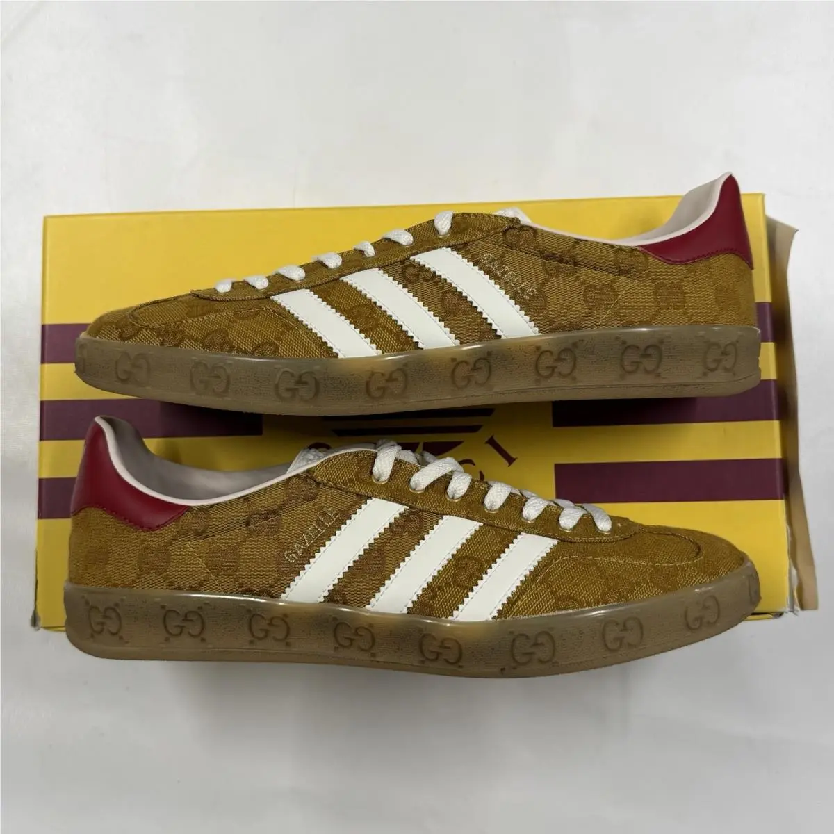 Adidas x Gucci Gazelle Monogram Size US 11 UK 10.5