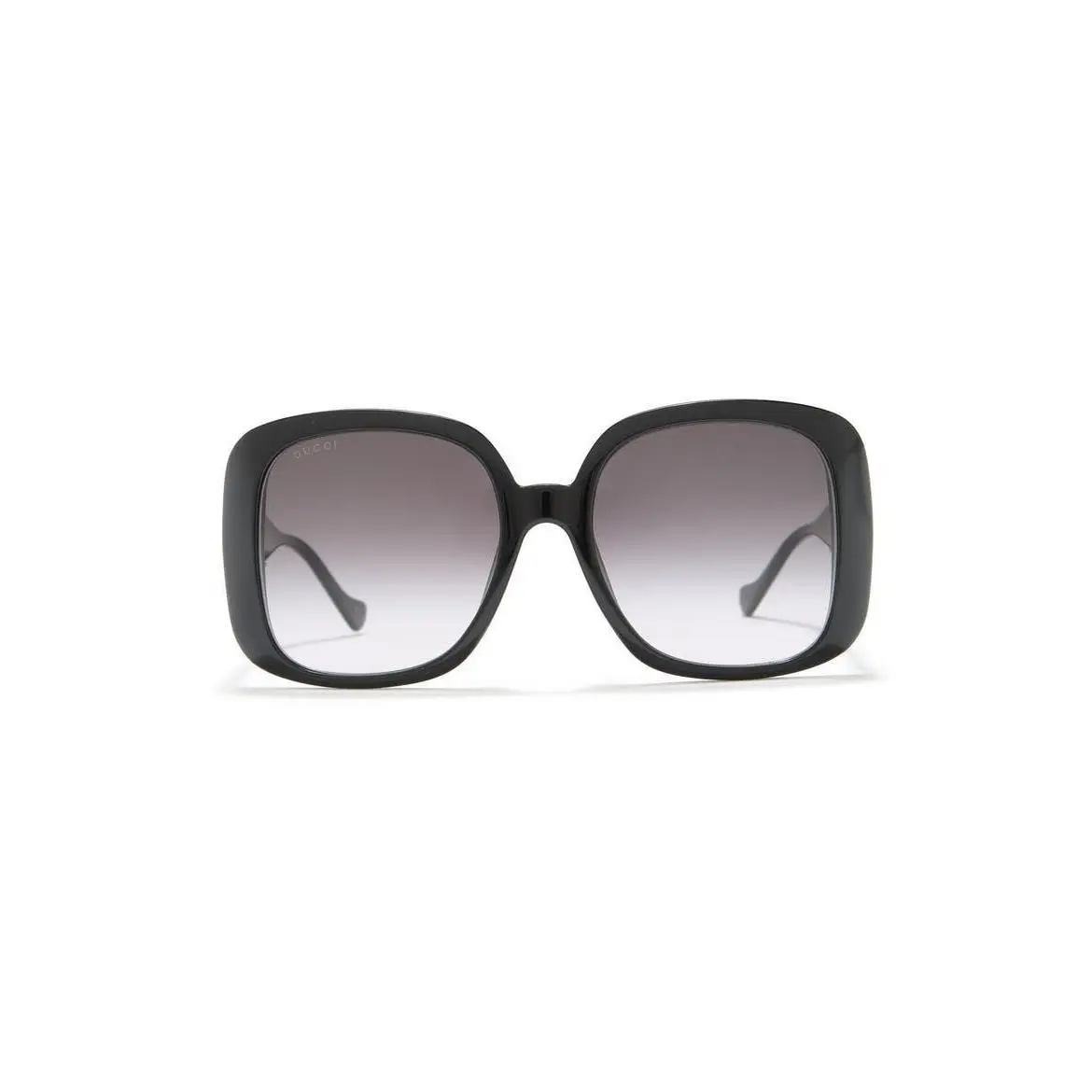 Women 57mm Oversized Square Sunglasses Black Black Grey by Gucci